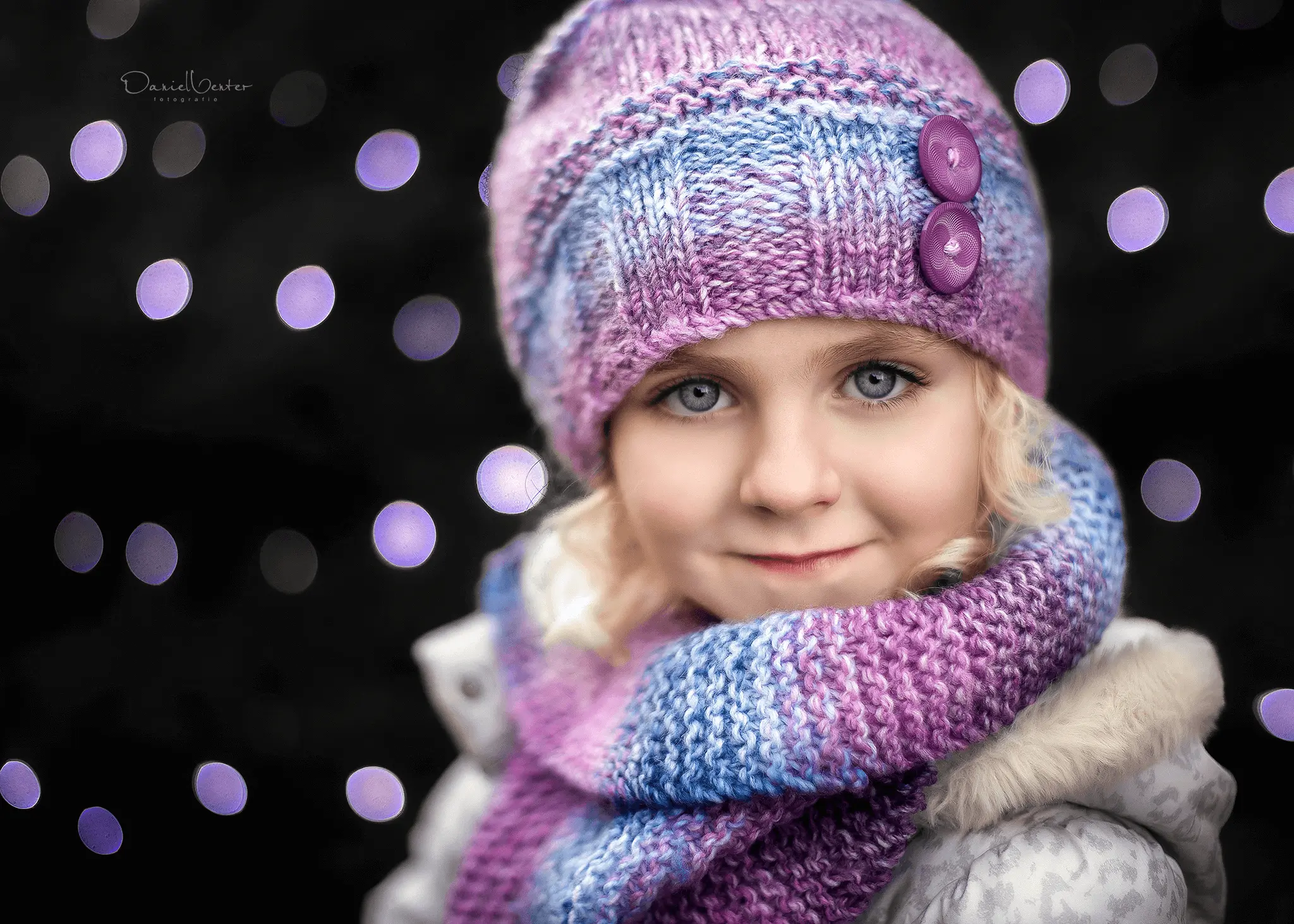 children's portrait photography with intentional composition and colour
